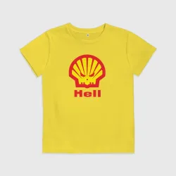 Детская футболка хлопок Hell
