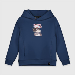 Детское худи Oversize хлопок Любимые персонажи Honkai