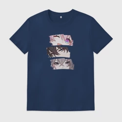 Мужская футболка хлопок Любимые персонажи Honkai