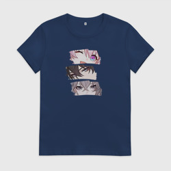 Женская футболка хлопок Любимые персонажи Honkai