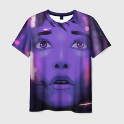 Девушка в кибер сити – Мужская футболка 3D с принтом купить со скидкой в -26%