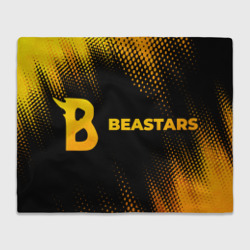 Beastars - gold gradient: надпись и символ – Плед 3D с принтом купить со скидкой в -14%
