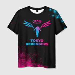 Мужская футболка 3D Tokyo Revengers - neon gradient