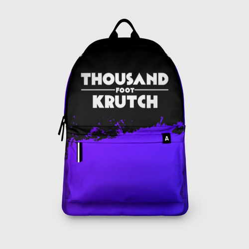 Рюкзак 3D Thousand Foot Krutch purple grunge - фото 4