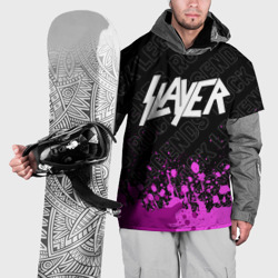 Накидка на куртку 3D Slayer rock Legends: символ сверху