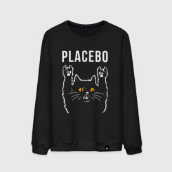 Мужской свитшот хлопок Placebo rock cat