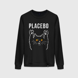 Женский свитшот хлопок Placebo rock cat