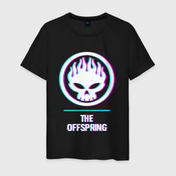 The Offspring glitch rock – Мужская футболка хлопок с принтом купить со скидкой в -20%
