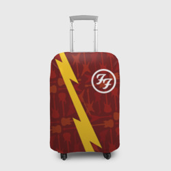 Чехол для чемодана 3D Foo Fighters гитары и молния