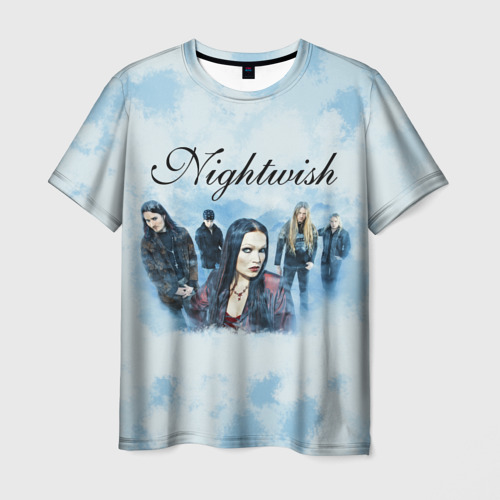 Мужская футболка 3D Nightwish band, цвет 3D печать