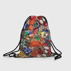 Рюкзак-мешок 3D Камни и драгоценности