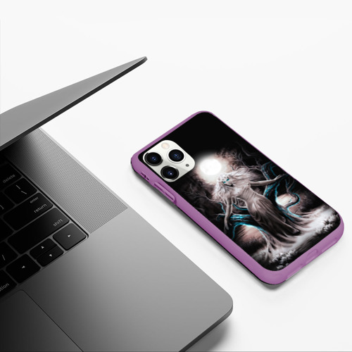 Чехол для iPhone 11 Pro матовый с принтом Наваждение славянский призрак, фото #5