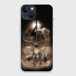 Чехол для iPhone 14 Чернобог славянский бог
