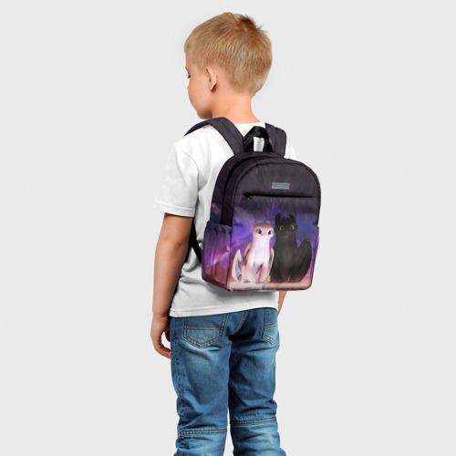 Детский рюкзак 3D Ночная и Дневная фурии - фото 3