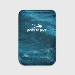Картхолдер Magsafe магнитный Bortn to dive