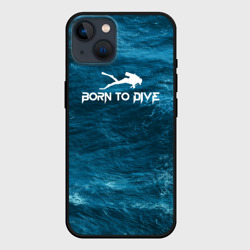 Чехол для iPhone 14 Bortn to dive