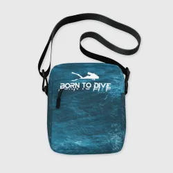 Сумка через плечо 3D Bortn to dive