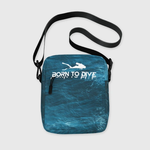 Сумка через плечо 3D Bortn to dive