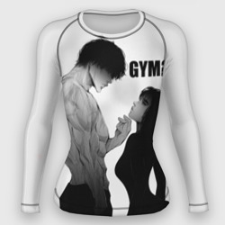 Женский рашгард 3D Gym - Гигачад и фитоняшка