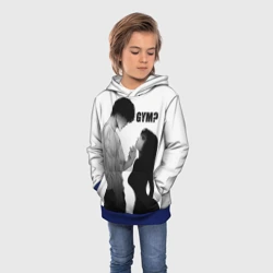 Детская толстовка 3D Gym - Гигачад и фитоняшка - фото 2