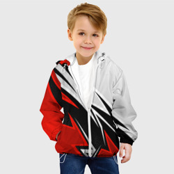 Детская куртка 3D Бело-красная униформа для зала - фото 2