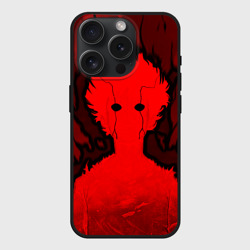Чехол силиконовый для Apple iPhone 15 Pro матовый Mob Psycho 100 Rage