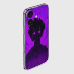 Чехол для iPhone 16 силиконовый с защитой камеры Mob Psycho Rage - фото 2