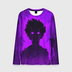 Мужской лонгслив 3D Mob Psycho Rage