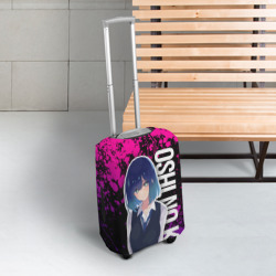 Чехол для чемодана 3D Акане - ребёнок айдола - неон - фото 2