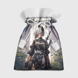 Подарочный 3D мешок Nier Automata девушка с мечами