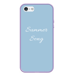 Чехол для iPhone 5/5S матовый Summer Song