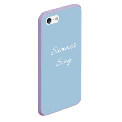 Чехол для iPhone 5/5S матовый Summer Song - фото 2