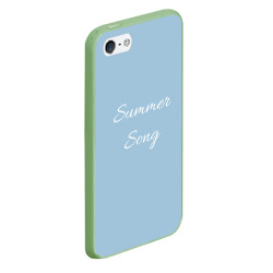 Чехол для iPhone 5/5S матовый Summer Song - фото 2
