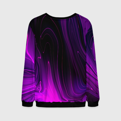 Мужской свитшот 3D The Offspring violet plasma, цвет черный - фото 2
