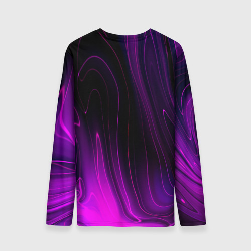 Мужской лонгслив 3D The Offspring violet plasma, цвет 3D печать - фото 2