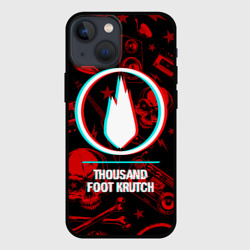 Чехол для iPhone 13 mini Thousand Foot Krutch rock glitch