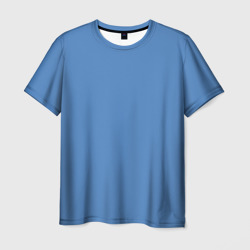 Мужская футболка 3D Blue Perennial