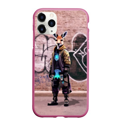 Чехол для iPhone 11 Pro матовый Dude kangaroo - Bronx - New York