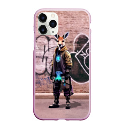 Чехол для iPhone 11 Pro Max матовый Dude kangaroo - Bronx - New York