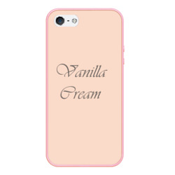 Чехол для iPhone 5/5S матовый Vanilla Cream