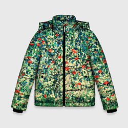 Зимняя куртка для мальчиков 3D Густав Климт - Яблоневый сад