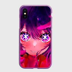 Чехол для iPhone XS Max матовый Oshi no Ko Звёздное Дитя