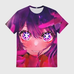Мужская футболка 3D Oshi no Ko Звёздное Дитя
