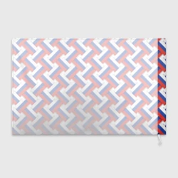 Флаг 3D Россия - плетёнка - фото 2