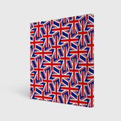 Холст квадратный Флаги Великобритании
