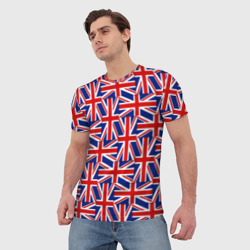 Мужская футболка 3D Флаги Великобритании - фото 2