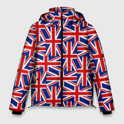 Мужская зимняя куртка 3D Флаги Великобритании