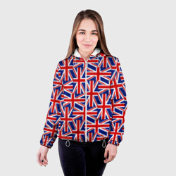 Женская куртка 3D Флаги Великобритании - фото 2