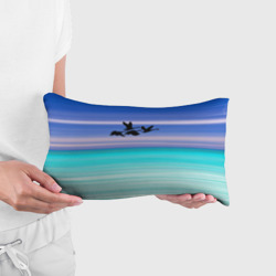 Подушка 3D антистресс Летят лебеди - фото 2
