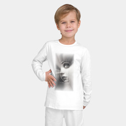 Детская пижама с лонгсливом хлопок Взгляд в глубину - фото 2